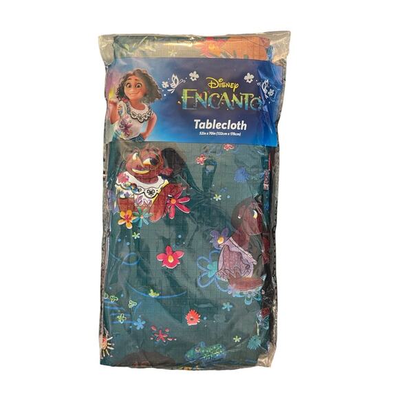 Disney Encanto Green Large Tablecloth NEW - Picture 1 of 2